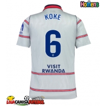 Camisa de Futebol Atletico Madrid Koke #6 Equipamento Alternativo 2026-27 Manga Curta